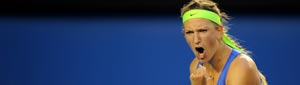 Azarenka gana su primera final de un Grand Slam