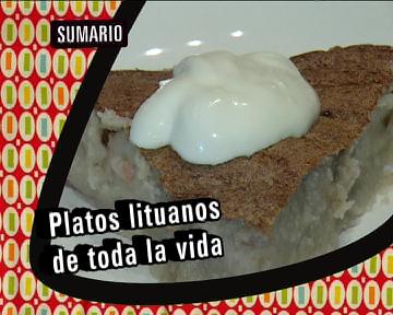 Ir al Video&nbsp;Babel en TVE - Sabores del mundo: Lituania, sopa fr&iacute;a de remolacha y un pastel de patata