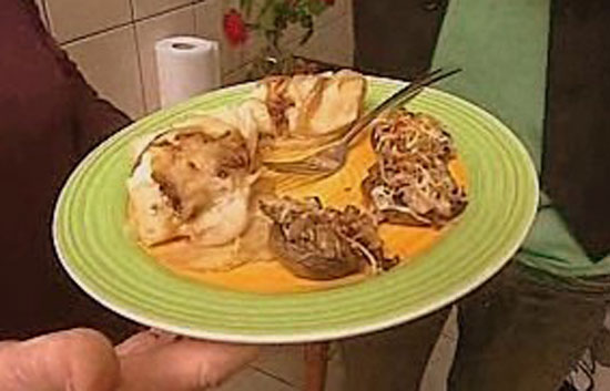 Espa&ntilde;a Directo - Bacalao con champi&ntilde;&oacute;n relleno