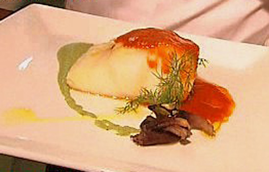 Espa&ntilde;a Directo - Bacalao confitado sobre hinojo