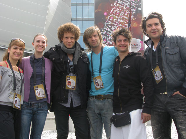 Eurovisi&oacute;n 2010 - Backstage del primer ensayo