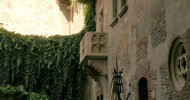 El balc&oacute;n de Julieta en Verona estar&aacute; disponible para casarse por 1.000 euros