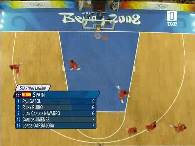 Baloncesto masculino. Angola- Espa&ntilde;a