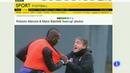 Ir al Video&nbsp;Balotelli y Mancini llegan a las manos en un entrenamiento del City