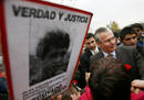 Spanish judge Baltasar Garzon is greeted during his visit to