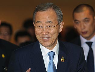 Ban Ki-moon insta a Birmania a lograr la plena democracia antes de 2014