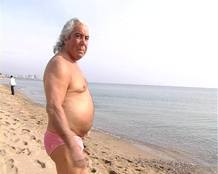 Ba&ntilde;istas en la barceloneta
