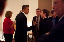 Barack Obama se re&uacute;ne con Jobs, Zuckerberg y Schmidt para hablar sobre innovaci&oacute;n y tecnolog&iacute;a