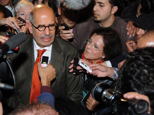 El premio Nobel El Baradei vuelve a Egipto