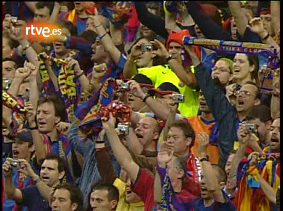 Segunda copa de Europa ganada por el F.C. Barcelona
