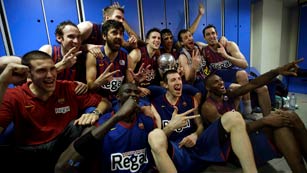 Ver v&iacute;deo  'El Bar&ccedil;a celebra la Liga'