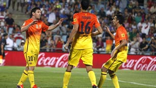 Ver v&iacute;deo  'Un Bar&ccedil;a c&oacute;modo en Liga pone rumbo a la Champions'