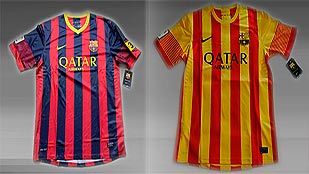 El Bar&ccedil;a homenajear&aacute; a la senyera con la equipaci&oacute;n de 2013-2014