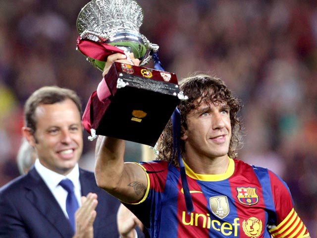El Bar�a levanta la Supercopa