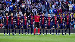 El Barça prepara la fiesta a la que invita al Real Valladolid El Barça prepara la fiesta a la que invita al Real Valladolid
