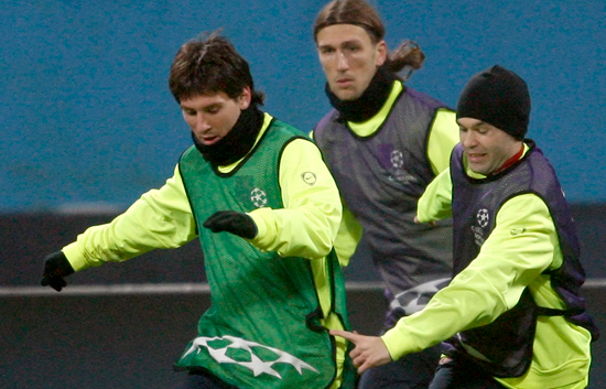 El Bar&ccedil;a, a por todas en Kiev