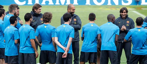 El Bar&ccedil;a de Guardiola afronta el encuentro de semifinales de Champions contra el Chelsea.