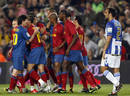 Equipos como el M&aacute;laga se marcharon del Camp Nou goleados ante el vendaval blaugrana.