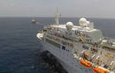 El barco pesquero franc&eacute;s Trevignon remolca al crucero Costa Allegra hasta un puerto de las islas Seychelles