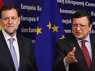 Ver v&iacute;deo  'Barroso no descarta flexibilizar el objetivo de d&eacute;ficit para Espa&ntilde;a'