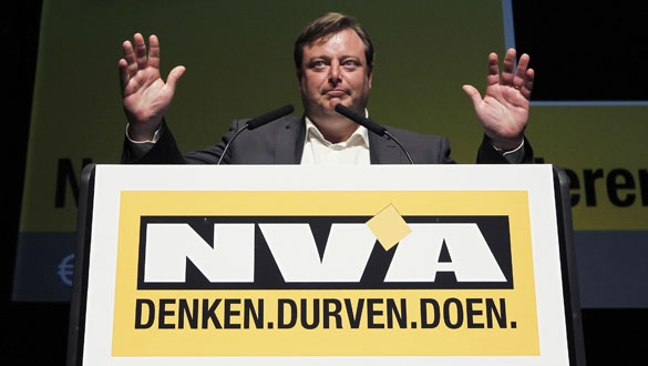Bart De Wever, el l&iacute;der del N-VA