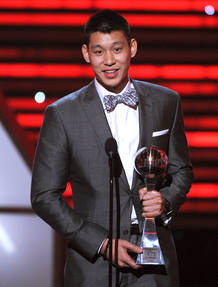 El base Jeremy Lin en los premios ESPY 2012