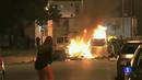 Ir al Video&nbsp;Basura en llamas por segunda noche consecutiva en Jerez