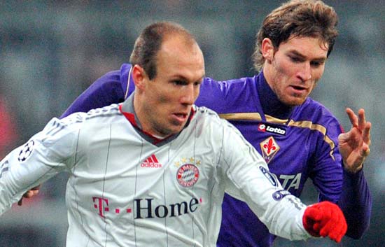 El Bayern vence a la Fiorentina (2-1)