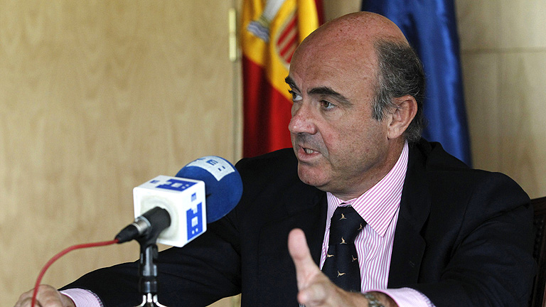 Guindos asegura que el BCE podr&iacute;a comprar deuda espa&ntilde;ola