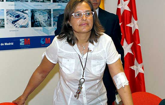 Beatriz Reyes, la superviviente de la tragedia de Barajas, dice que 'ha vuelto a nacer'
