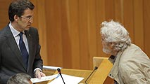 Ir al Video&nbsp;Beiras golpea el esca&ntilde;o de Feij&oacute;o en un tenso debate