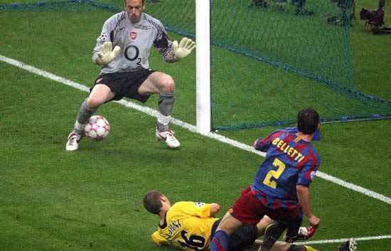 Belletti, h&eacute;roe azulgrana en Par&iacute;s