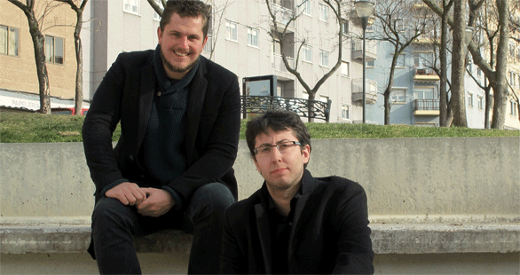 Ganadores IV Premio Poes&iacute;a Joven RNE, Ben Clark y Andr&eacute;s Catal&aacute;n