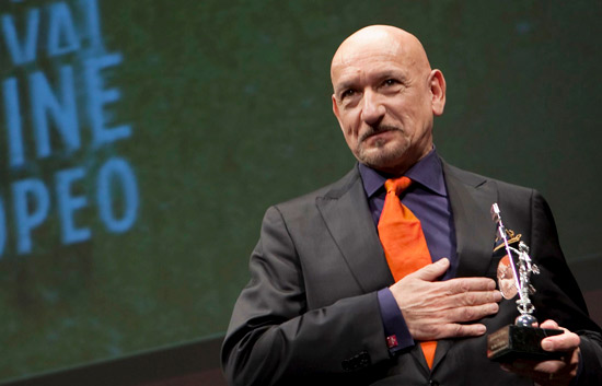 Ben Kingsley ha recogido el Giraldillo del Festival de cine europeo de Sevilla