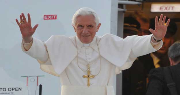 BENEDICTO XVI CONCLUYE HOY CON UNA MISA SU VISITA DE CUATRO D&Iacute;AS A ALEMANIA