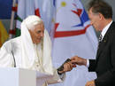 Benedicto XVI saluda al presidente alem&aacute;n, Horst Koehler