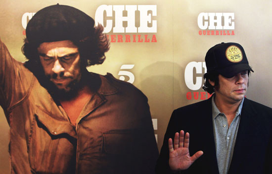 Benicio del Toro presenta en Barcelona 'Che Guerrilla'