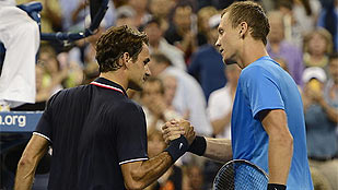 Berdych elimina a Federer y jugará las semifinales con Murray