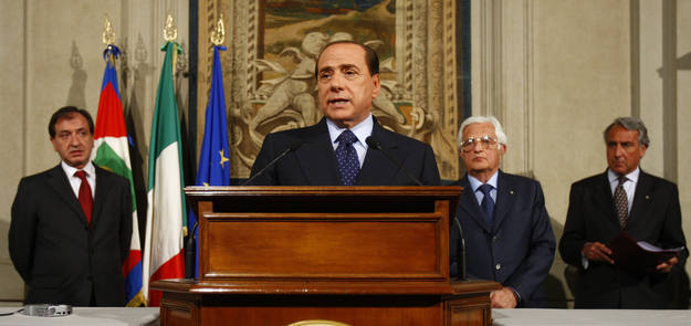 Berlusconi acepta el cargo de Primer Ministro de Italia Berlusconi acepta el cargo de Primer Ministro de Italia