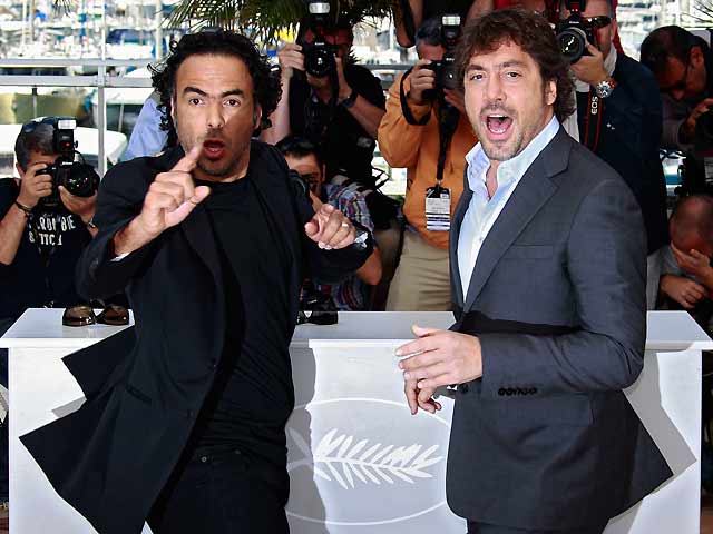 Alejandro Gonz&aacute;lez I&ntilde;&aacute;rritu y Javier Bardem presentan 'Biutiful' en Cannes