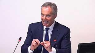 Ver v&iacute;deo  'Blair comparece ante la comisi&oacute;n Leveson'