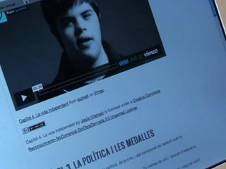 Bloguero con Sindrome de Down