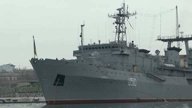 Bloqueo de la bahía de Sebastopol por la Armada de Rusia