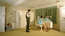 Blue bedroom