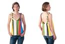 Blusa de tirantes multicolor de Irene Peukes