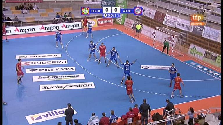 Balonmano - Liga ASOBAL - BM Huesca - Reale Ademar Le&oacute;n - 15/04/12 