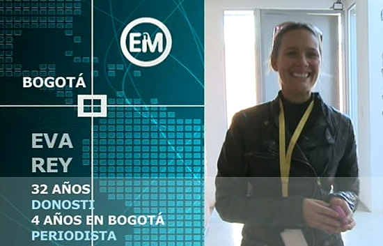 Espa&ntilde;oles en el mundo - Bogot&aacute; - Eva