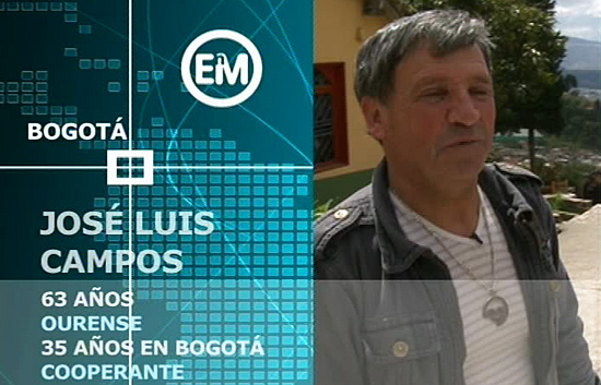 Espa&ntilde;oles en el mundo - Bogot&aacute; - Jos&eacute; Luis