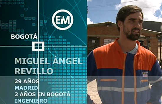 Espa&ntilde;oles en el mundo - Bogot&aacute; - Miguel &Aacute;ngel