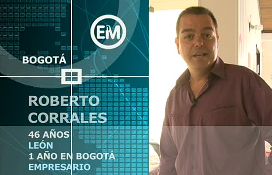 Espa&ntilde;oles en el mundo - Bogot&aacute; - Roberto
